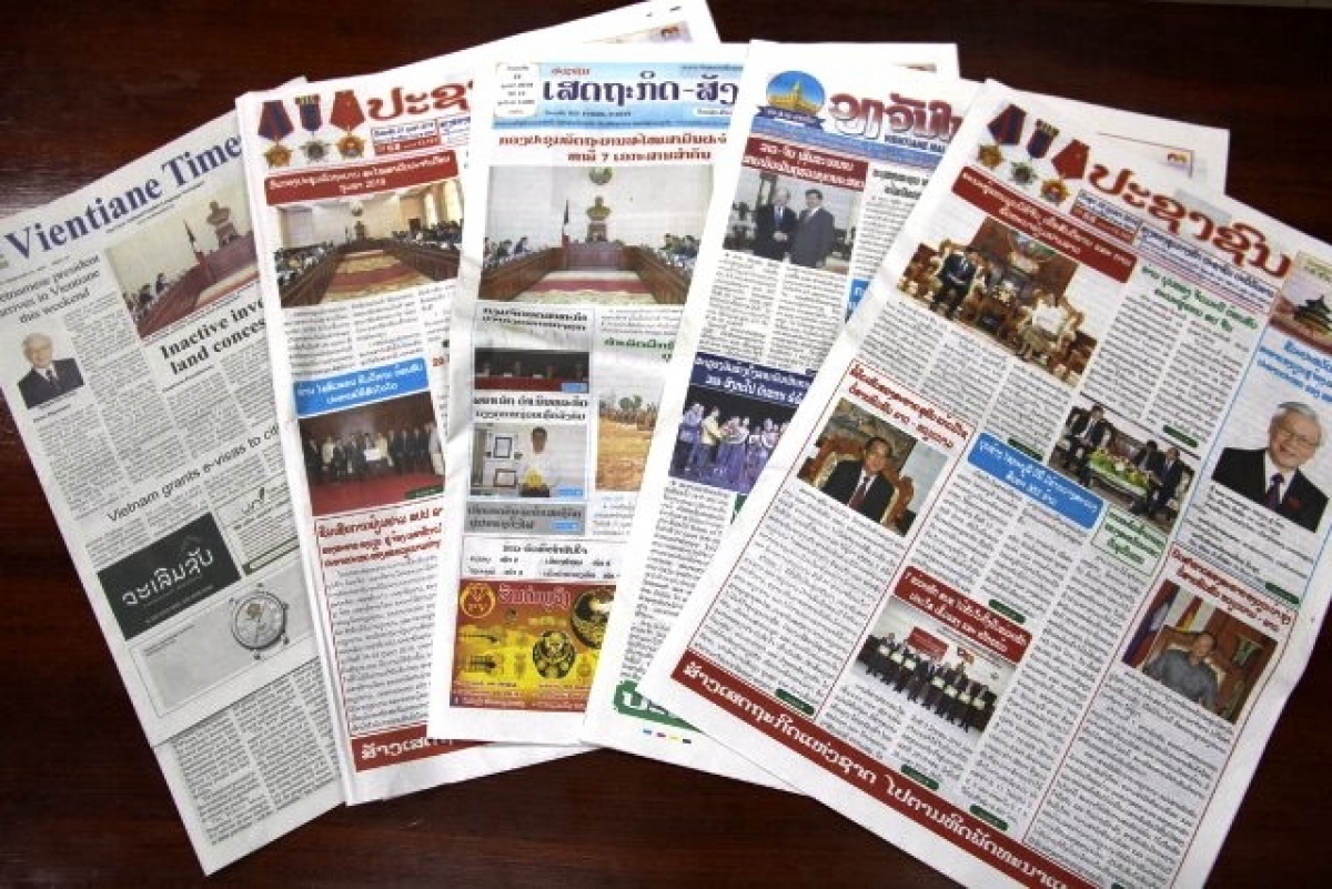 Lao media highlights Vietnamese Communist Party Congress